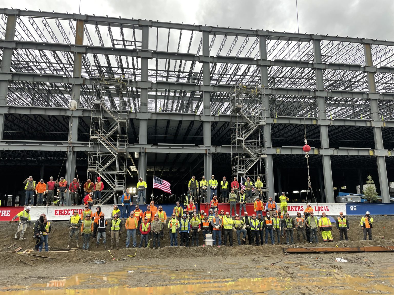 TEC Project Highlighted by NW Ironworkers Local 86 - The Erection Company 